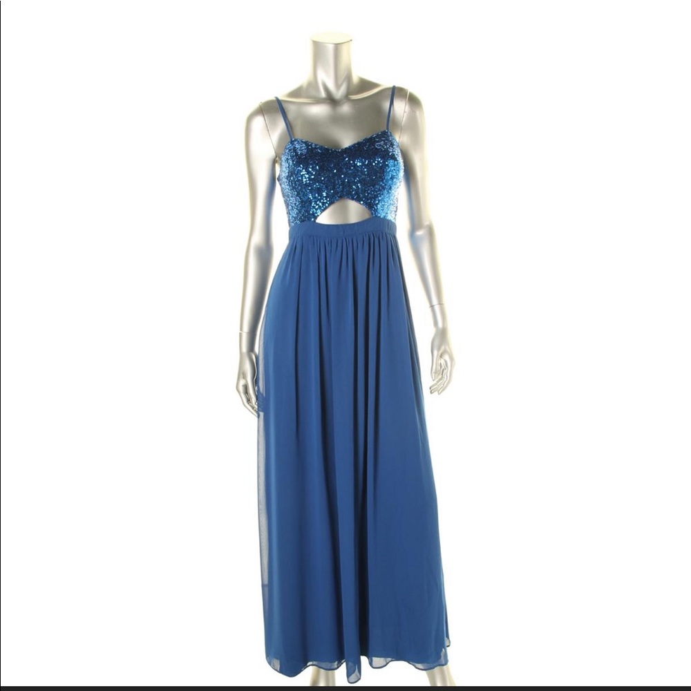Royal Blue Formal Dress 3/4